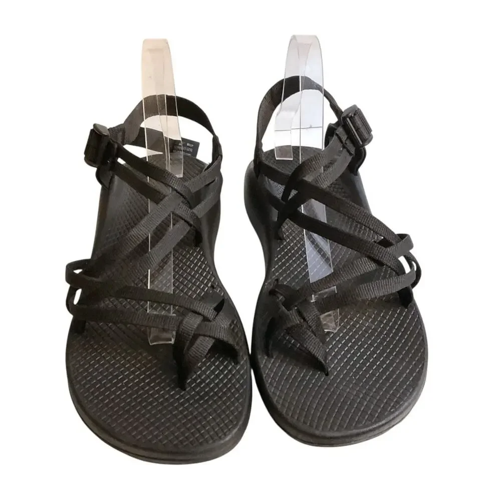 Chaco Z/2 Classic Women’s Black Sandals Size 11 Toe Loop Adjustable Strap Hiking - Picture 12 of 15